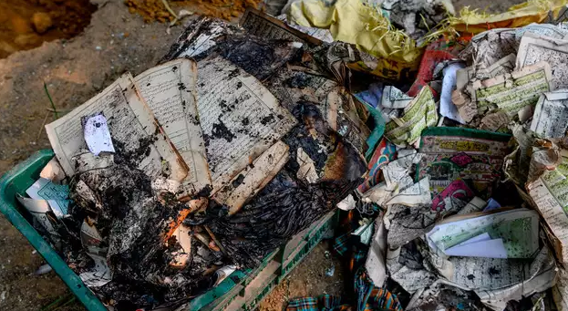 Delhi Riots: Around 50 Copies of the Holy Quran Burnt.